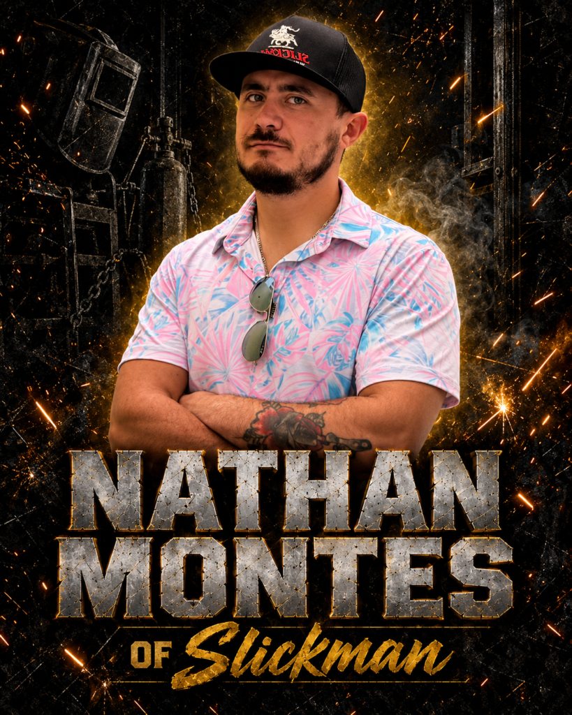Nathan Montes Slickman Welding Gloves